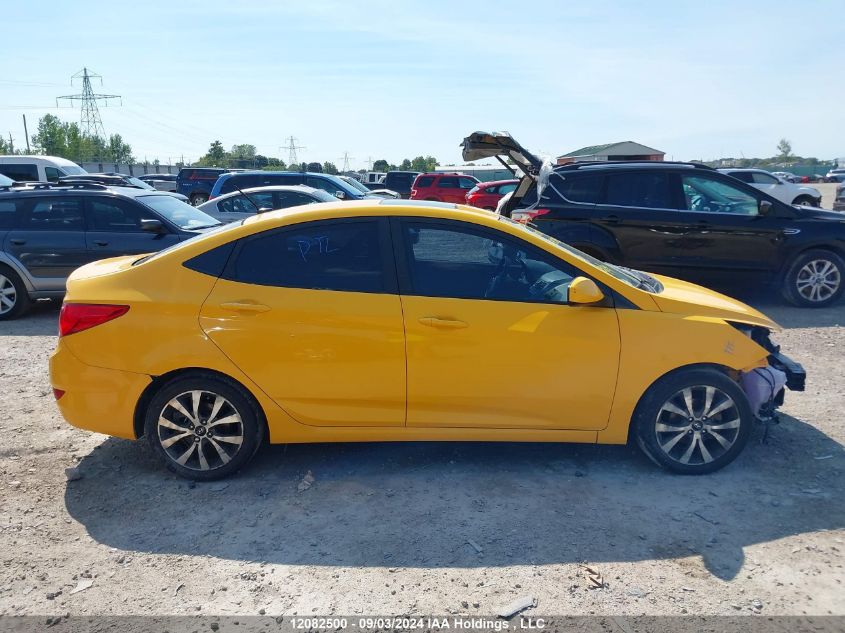 2015 Hyundai Accent Se VIN: KMHCT4AE2FU815433 Lot: 12082500