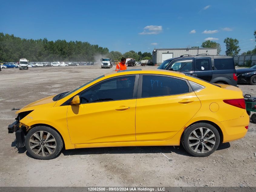 2015 Hyundai Accent Se VIN: KMHCT4AE2FU815433 Lot: 12082500