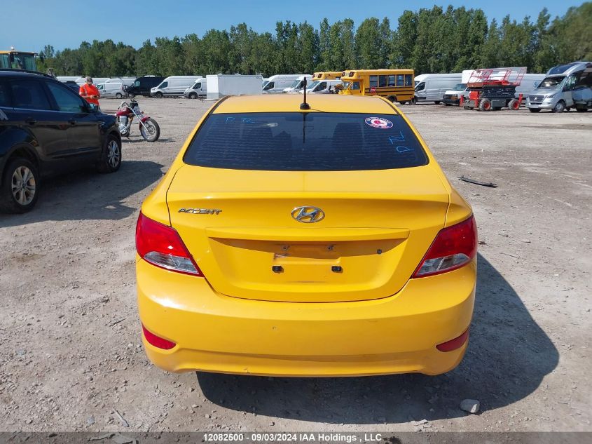 2015 Hyundai Accent Se VIN: KMHCT4AE2FU815433 Lot: 12082500