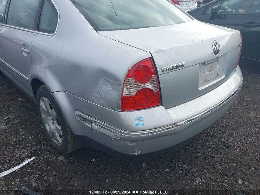 2005 Volkswagen Passat Sedan VIN: WVWBD63B85P045036 Lot: 12082512