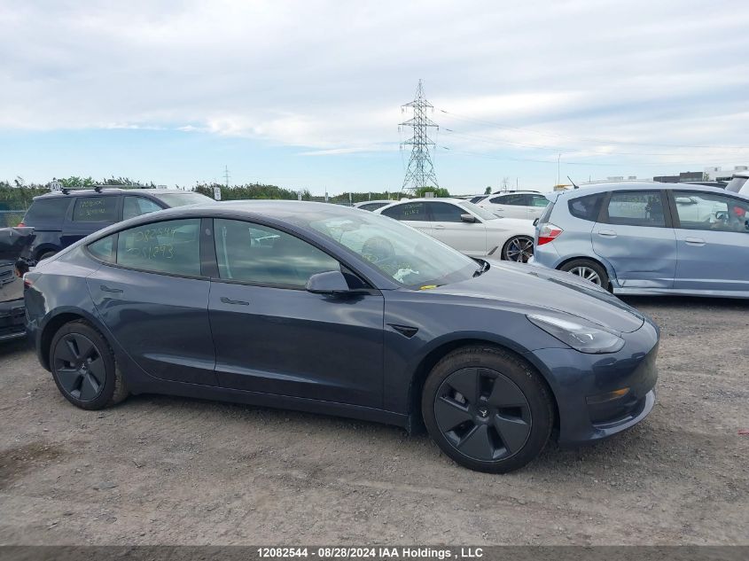 2021 Tesla Model 3 VIN: 5YJ3E1EA1MF051293 Lot: 12082544