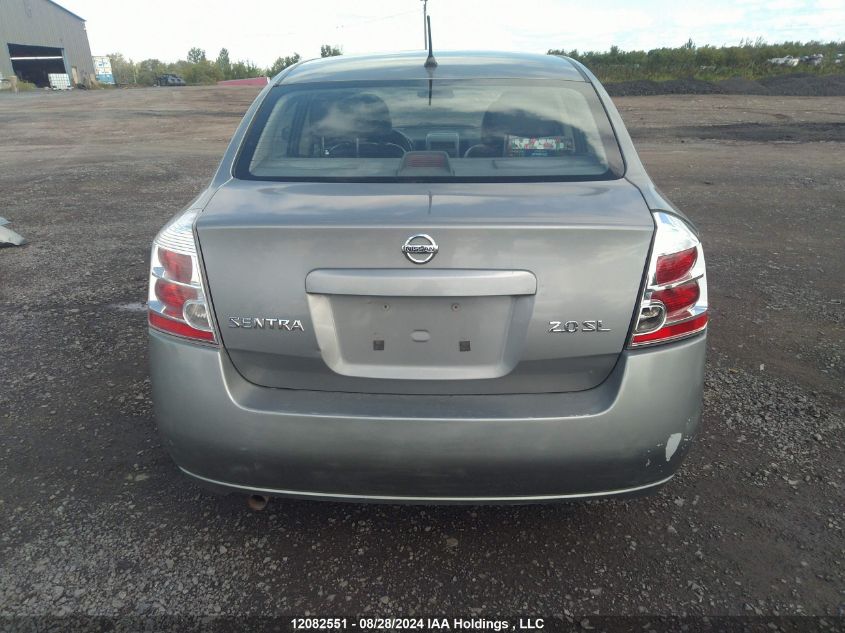 2007 Nissan Sentra 2.0/2.0S/2.0Sl VIN: 3N1AB61E07L643802 Lot: 12082551