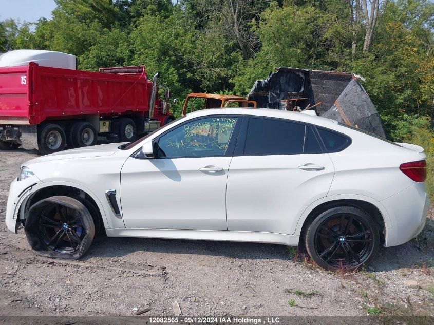 2018 BMW X6 M VIN: 5YMKW8C51J0Y74475 Lot: 12082565