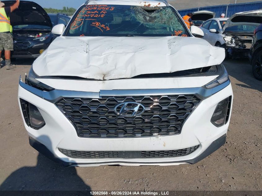 2019 Hyundai Santa Fe Essential VIN: 5NMS23AD4KH007218 Lot: 12082568