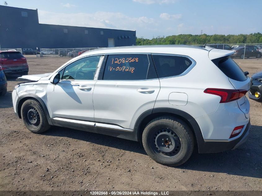 2019 Hyundai Santa Fe Essential VIN: 5NMS23AD4KH007218 Lot: 12082568