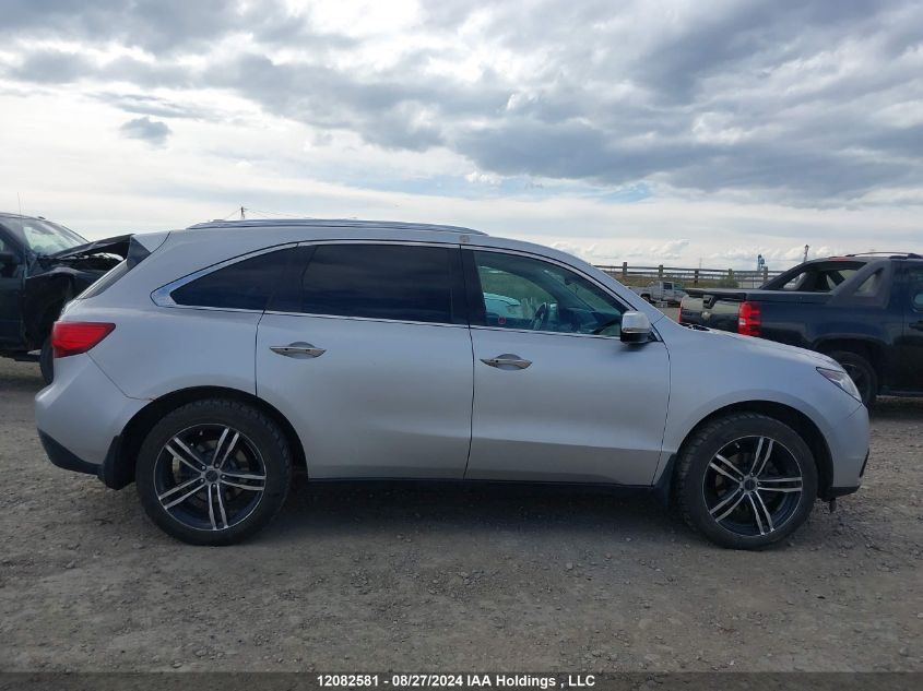 2014 Acura Mdx VIN: 5FRYD4H83EB502405 Lot: 12082581