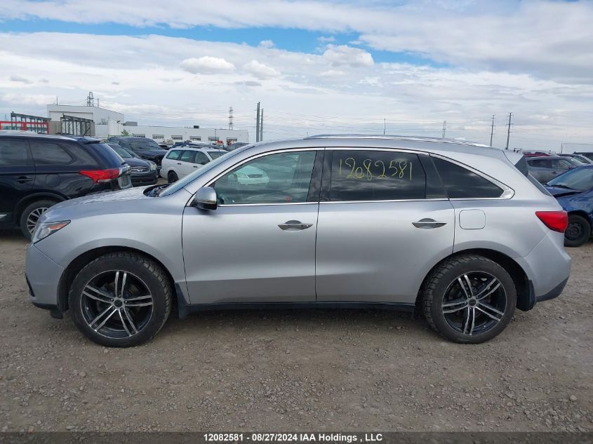 2014 Acura Mdx VIN: 5FRYD4H83EB502405 Lot: 12082581