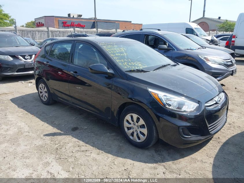 KMHCT5AE1GU282207 2016 Hyundai Accent Se