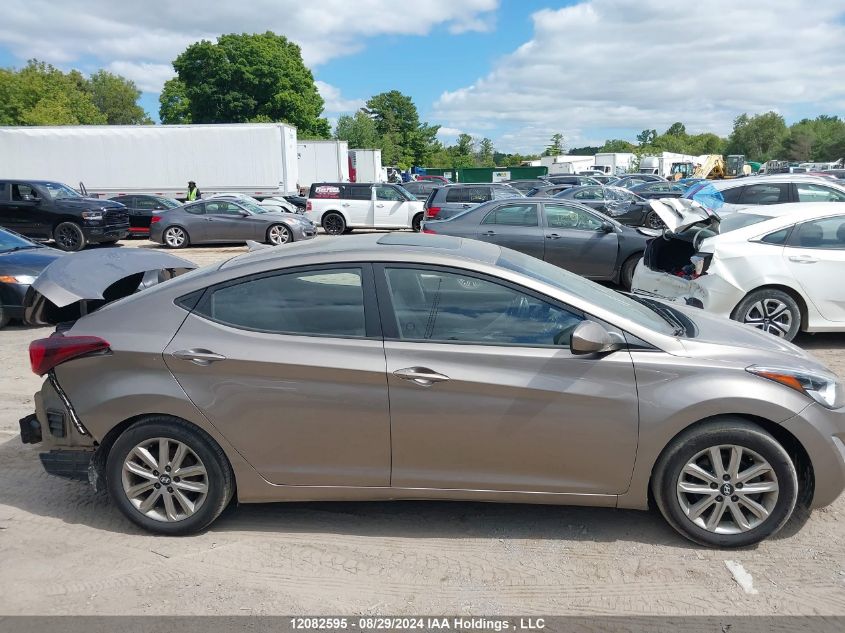 5NPDH4AEXEH457887 2014 Hyundai Elantra Gls