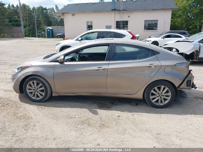 5NPDH4AEXEH457887 2014 Hyundai Elantra Gls