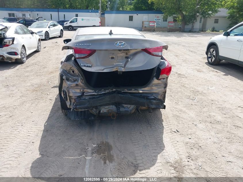 5NPDH4AEXEH457887 2014 Hyundai Elantra Gls