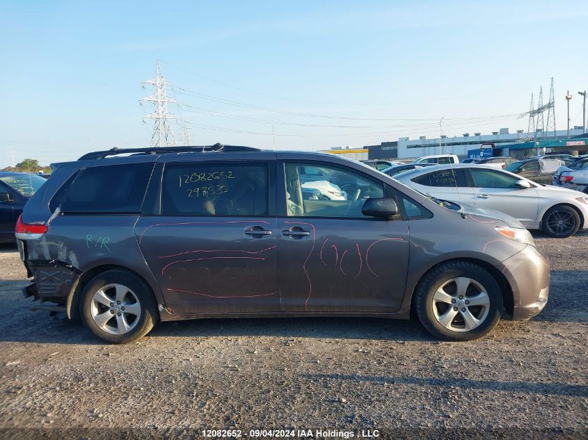 2013 Toyota Sienna VIN: 5TDKK3DC3DS297535 Lot: 12082652