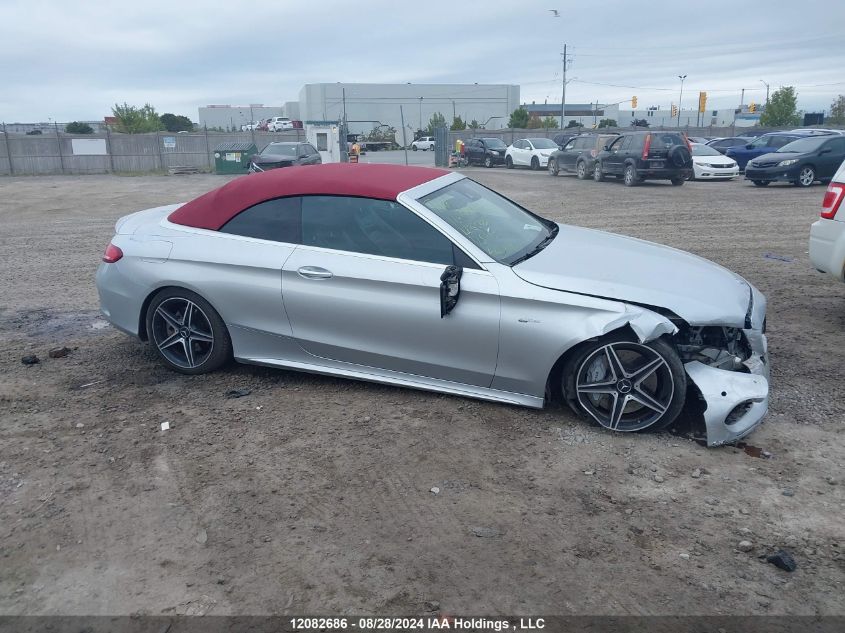 2017 Mercedes-Benz C 43 4Mati Amg VIN: WDDWK6EB8HF580209 Lot: 12082686