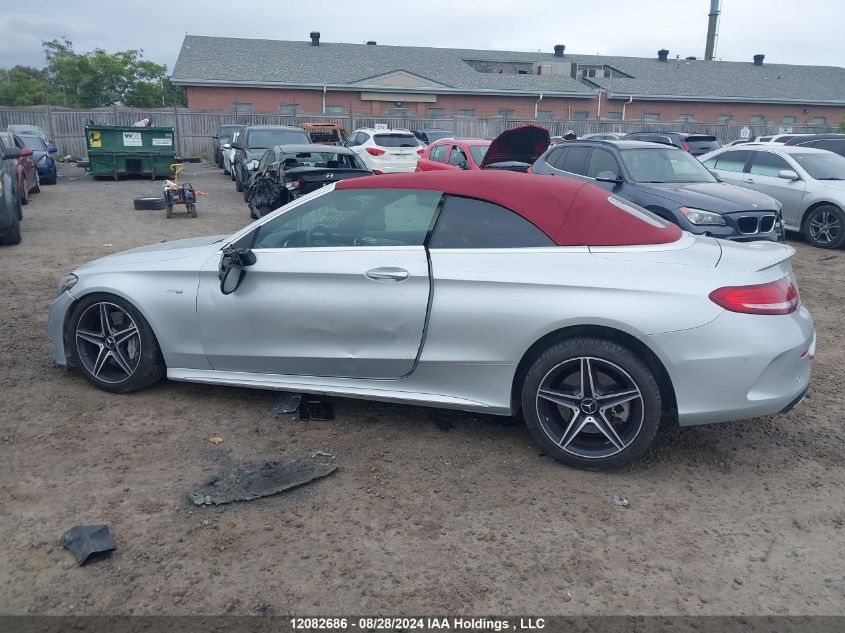 2017 Mercedes-Benz C 43 4Mati Amg VIN: WDDWK6EB8HF580209 Lot: 12082686