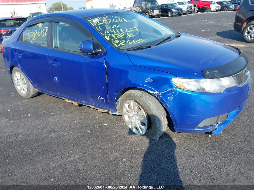 2011 Kia Forte Lx VIN: KNAFT4A23B5417267 Lot: 12082687