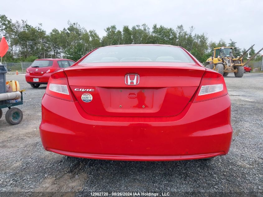 2012 Honda Civic Cpe VIN: 2HGFG3A48CH009507 Lot: 12082720