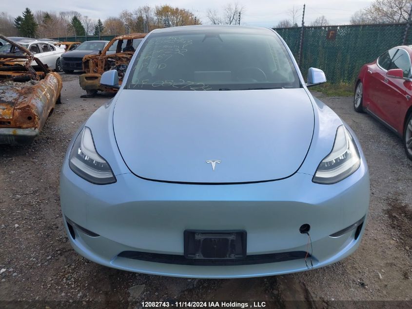 2020 Tesla Model Y VIN: 5YJYGDEE2LF045232 Lot: 12082743