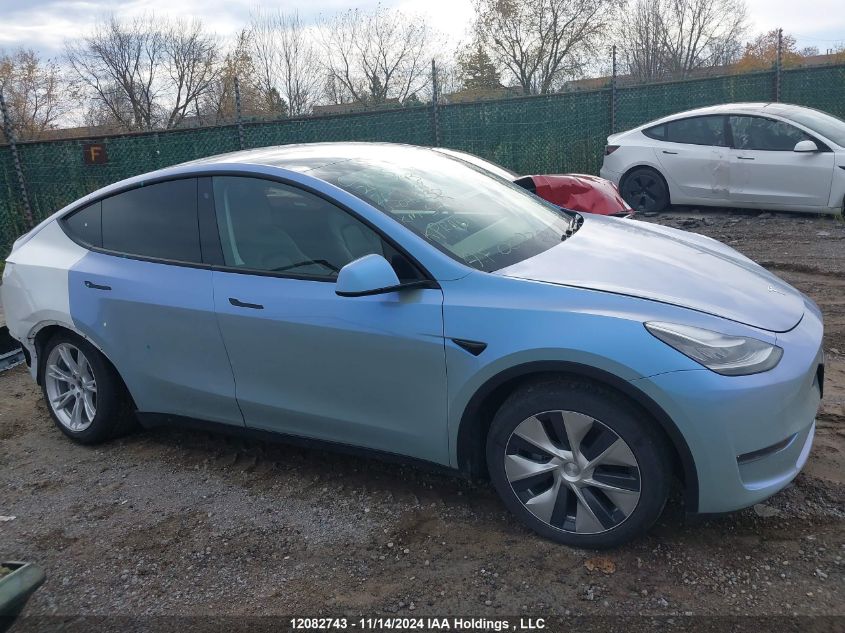 2020 Tesla Model Y VIN: 5YJYGDEE2LF045232 Lot: 12082743