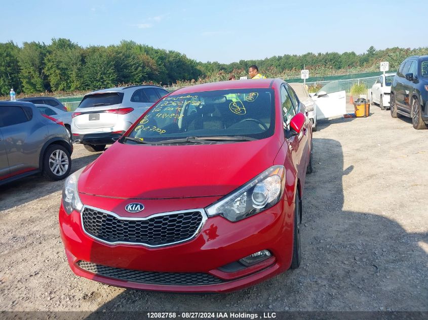 2016 Kia Forte Ex VIN: KNAFX4A83G5481857 Lot: 12082758