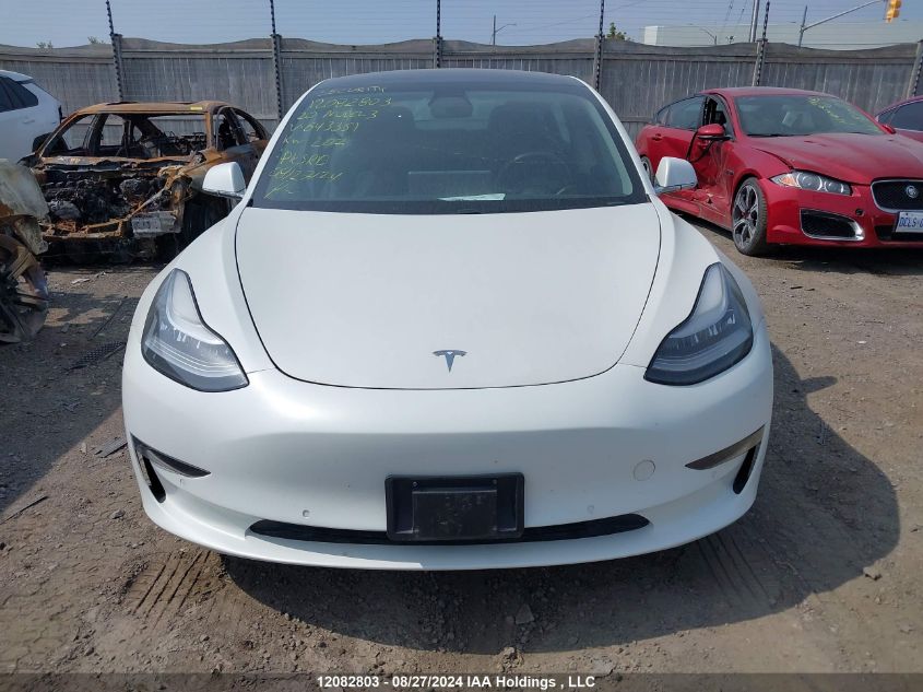 2020 Tesla Model 3 VIN: 5YJ3E1EB3LF643351 Lot: 12082803