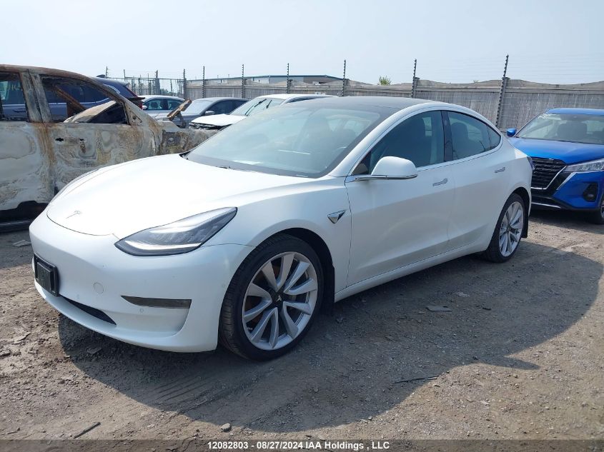 5YJ3E1EB3LF643351 2020 TESLA MODEL 3 - Image 2