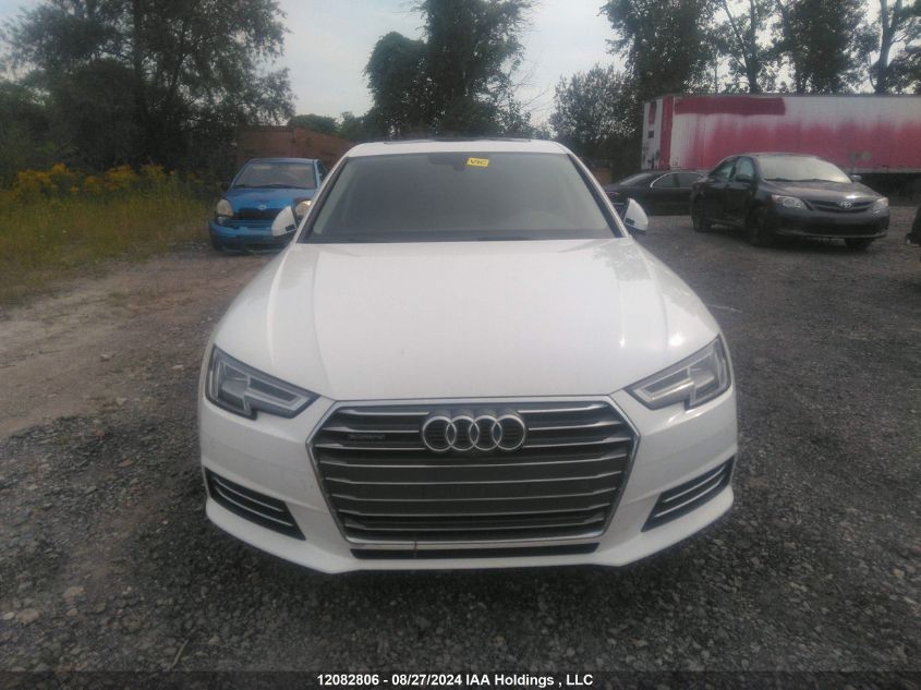 2017 Audi A4 VIN: WAUCNAF45HA170002 Lot: 12082806