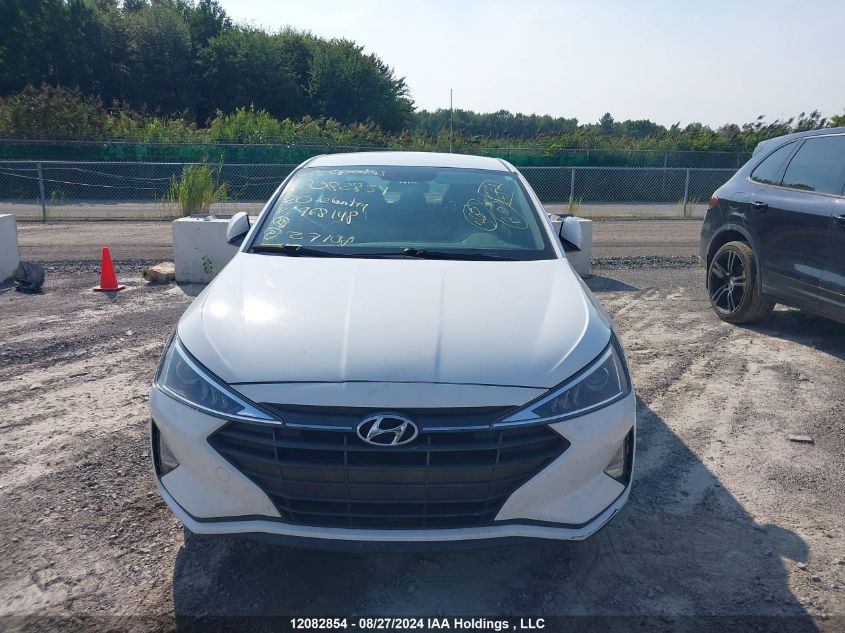 2020 Hyundai Elantra Essential Auto Ivt VIN: KMHD74LF8LU968148 Lot: 12082854