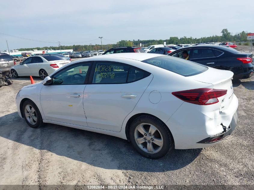 2020 Hyundai Elantra Essential Auto Ivt VIN: KMHD74LF8LU968148 Lot: 12082854