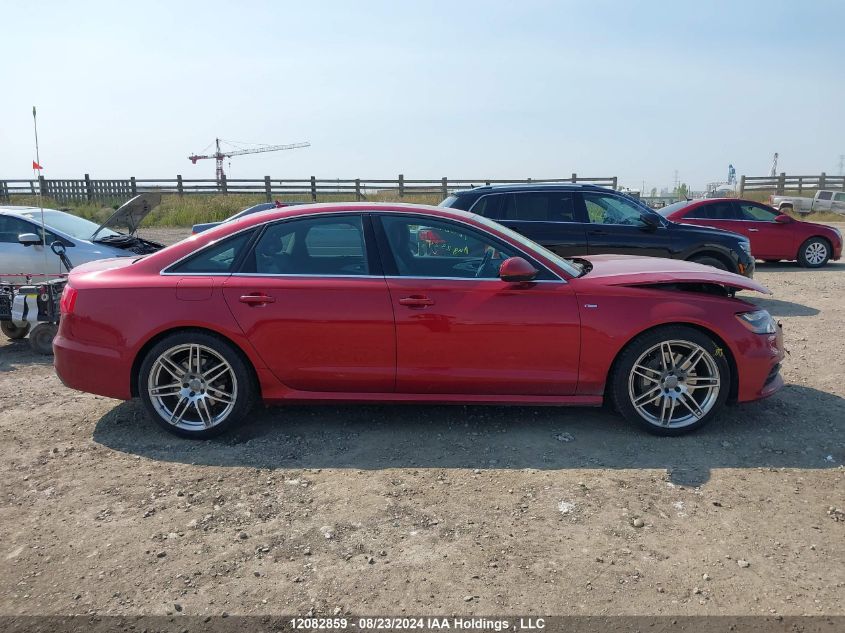 2014 Audi A6 VIN: WAUJGCFC5EN045896 Lot: 12082859