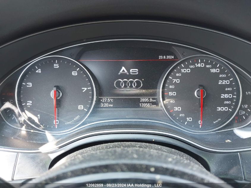 2014 Audi A6 VIN: WAUJGCFC5EN045896 Lot: 12082859