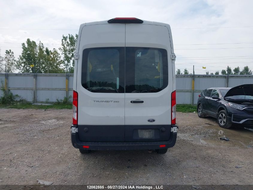 2019 Ford Transit T-250 VIN: 1FTYR2XMXKKB58396 Lot: 12082885