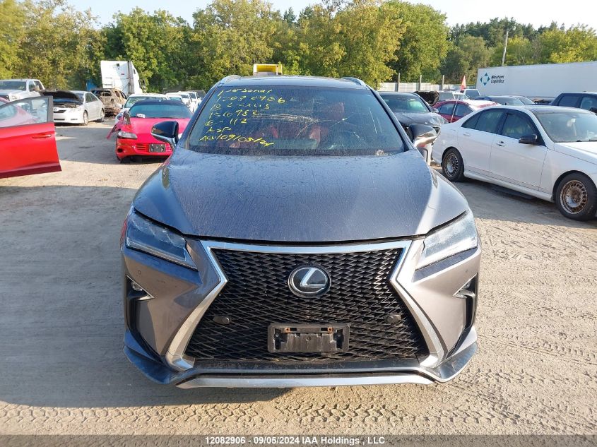 2018 Lexus Rx 350/Base/F Sport VIN: 2T2BZMCA1JC156982 Lot: 12082906