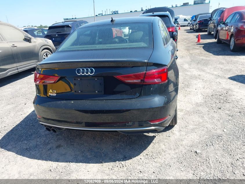 2019 Audi A3 VIN: WAUAUGFF7K1024416 Lot: 12082909