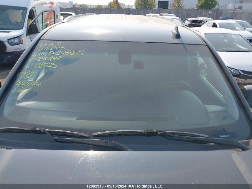 2018 Chevrolet Suburban VIN: 1GNSKGKC6JR240998 Lot: 12082915