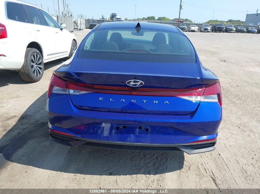 2022 Hyundai Elantra Sel VIN: KMHLM4AG9NU360867 Lot: 12082961