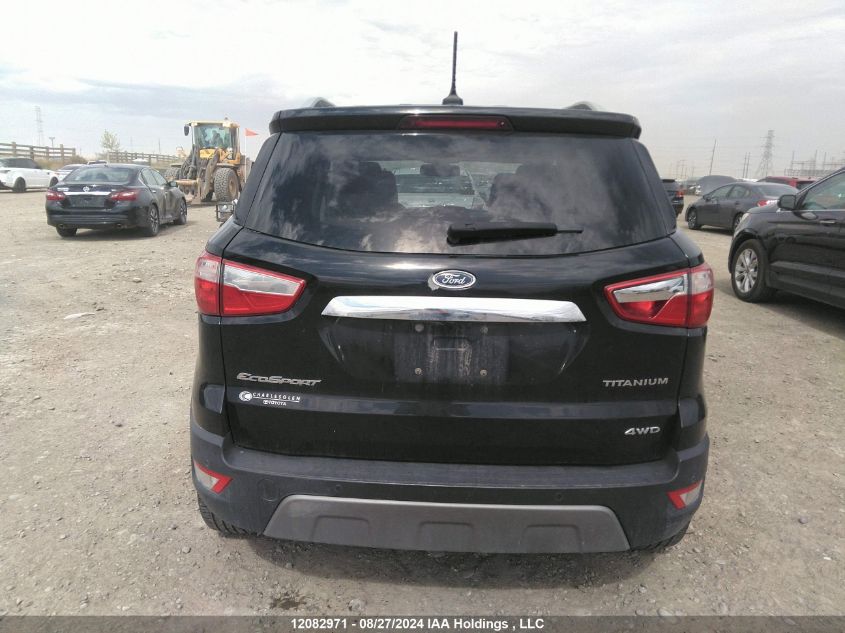 2018 Ford Ecosport Titanium VIN: MAJ6P1WL3JC218744 Lot: 12082971