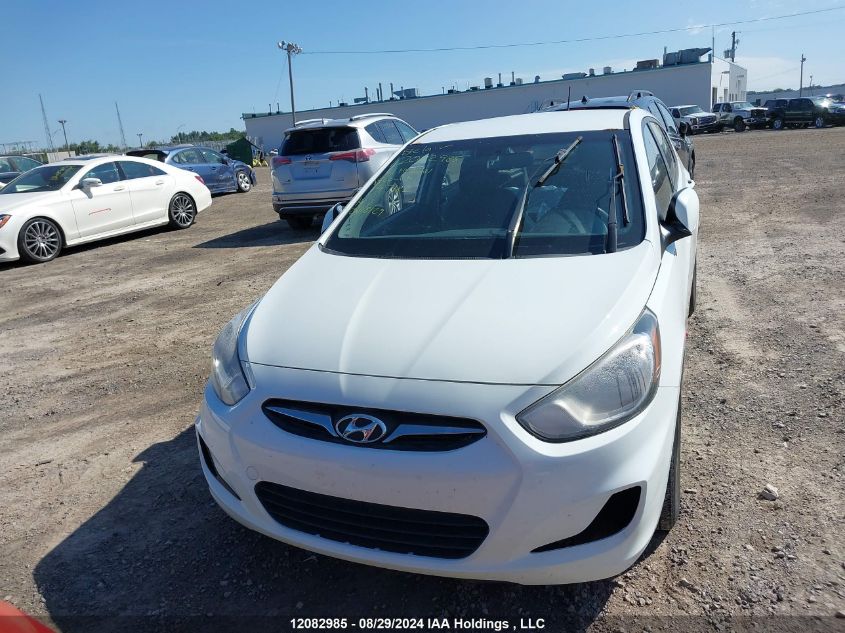 2014 Hyundai Accent VIN: KMHCT5AE6EU197182 Lot: 12082985