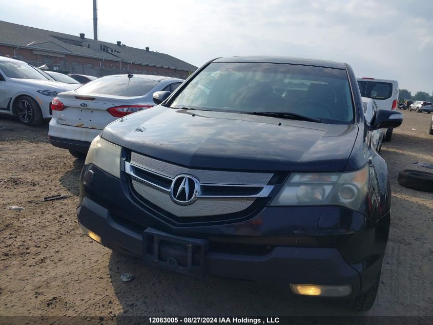 2007 Acura Mdx VIN: 2HNYD28287H001731 Lot: 12083005