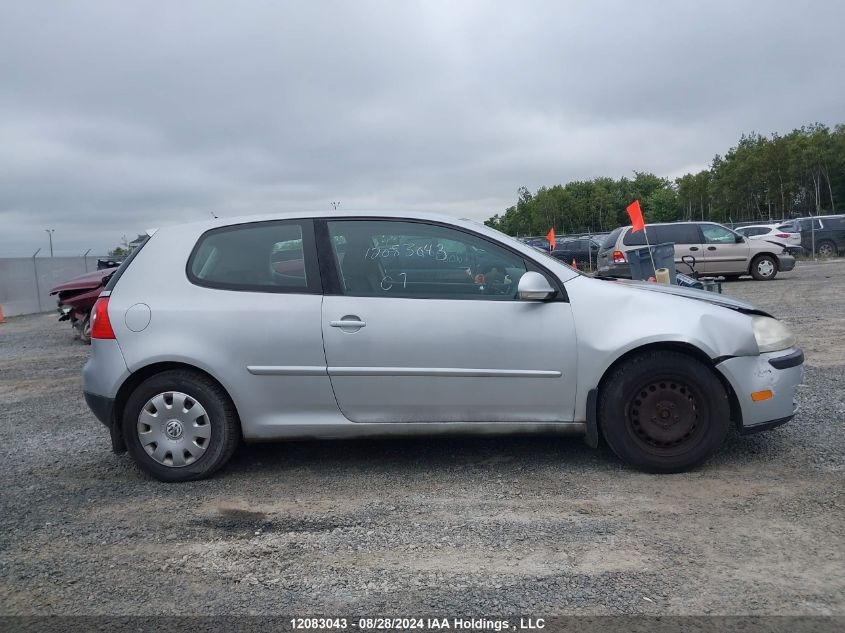 2007 Volkswagen Rabbit VIN: WVWBR71K07W003060 Lot: 12083043