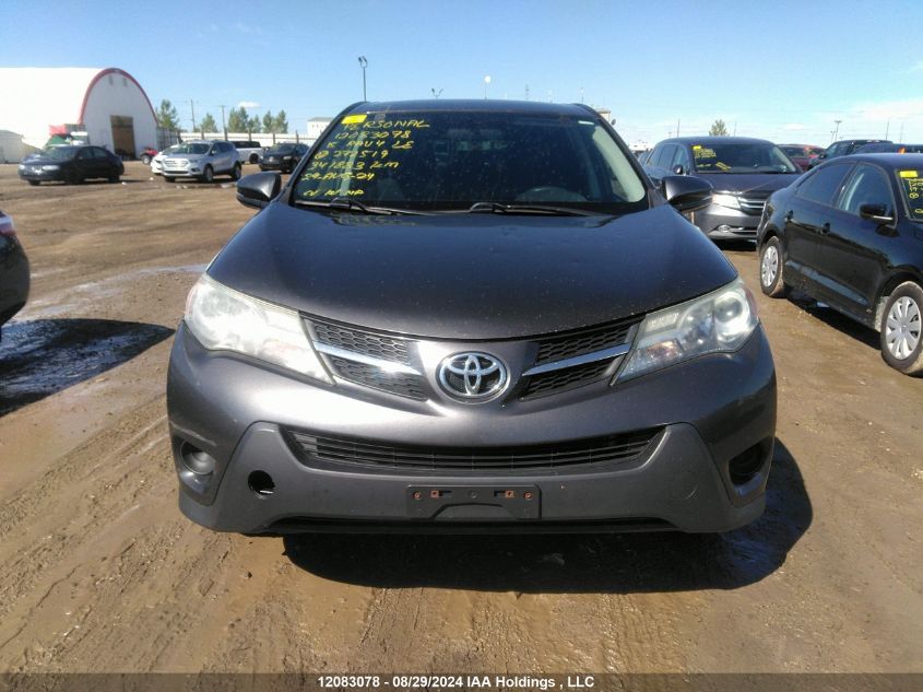 2015 Toyota Rav4 Le VIN: 2T3BFREV0FW272519 Lot: 12083078