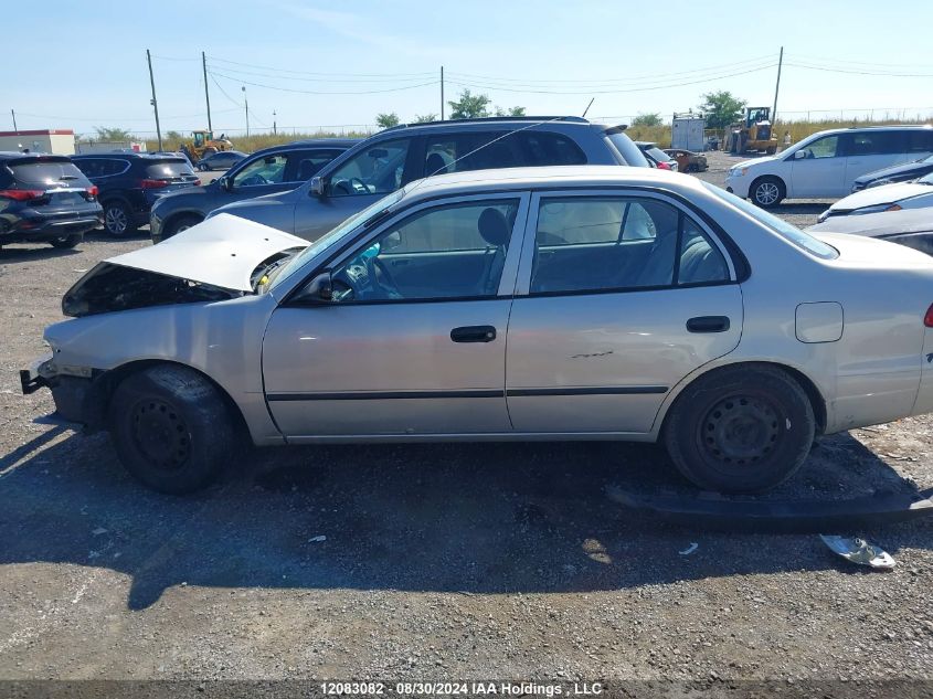 2002 Toyota Corolla Ce/Le/Sport VIN: 2T1BR12E32C860416 Lot: 12083082