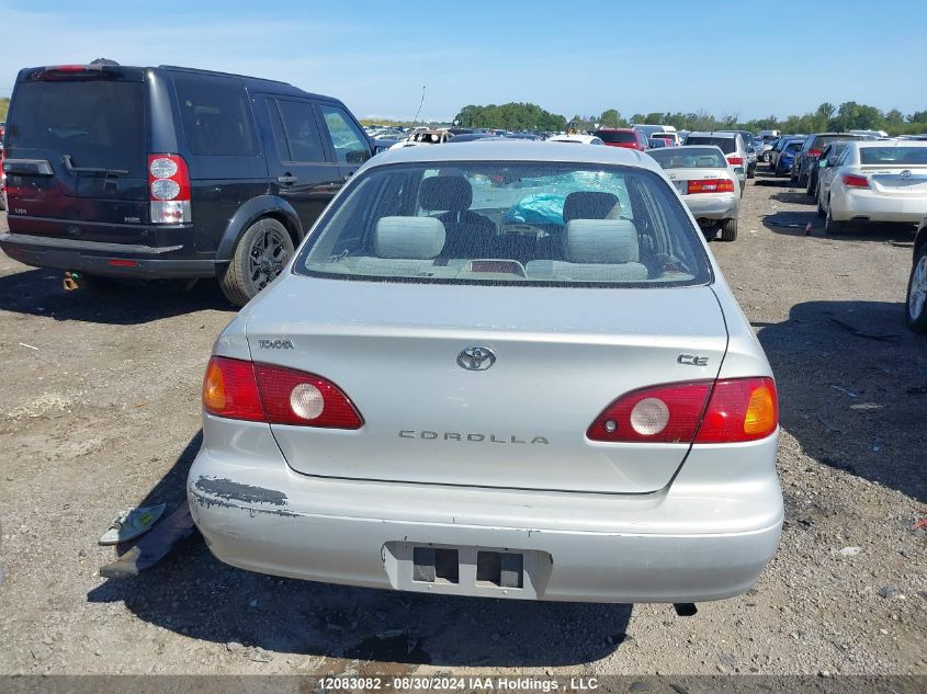 2002 Toyota Corolla Ce/Le/Sport VIN: 2T1BR12E32C860416 Lot: 12083082