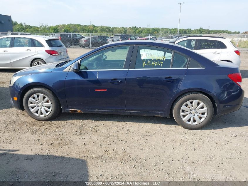 2011 Chevrolet Cruze Lt VIN: 1G1PF5S97B7154469 Lot: 12083089