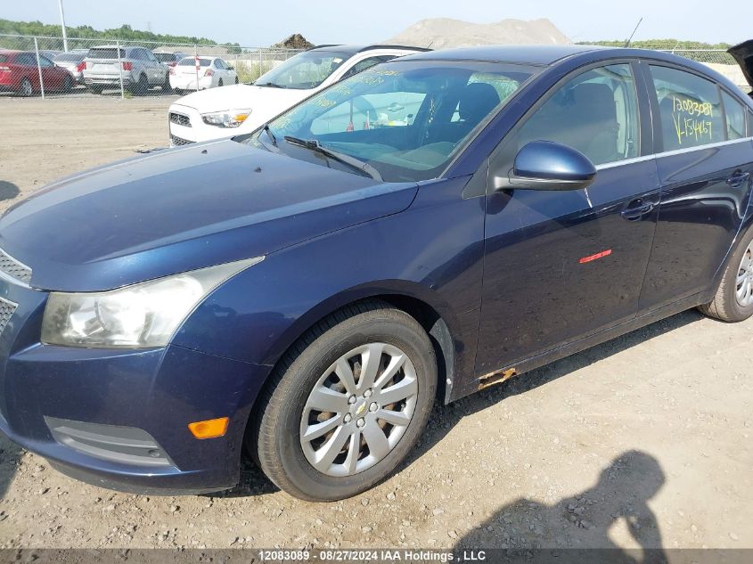 2011 Chevrolet Cruze Lt VIN: 1G1PF5S97B7154469 Lot: 12083089