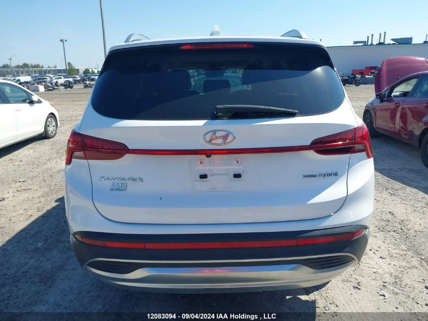 2021 Hyundai Santa Fe Luxury Hybrid Awd VIN: KM8S5DA19MU011310 Lot: 12083094