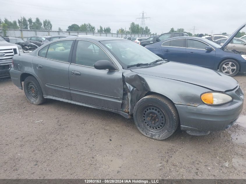 2005 Pontiac Grand Am Se VIN: 1G2NE52E15M224699 Lot: 12083163