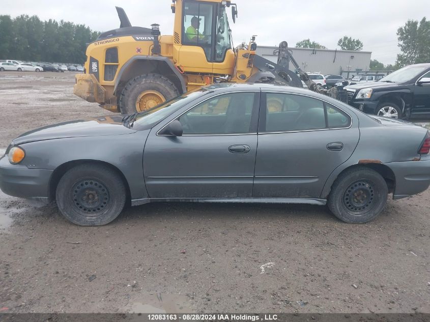 2005 Pontiac Grand Am Se VIN: 1G2NE52E15M224699 Lot: 12083163