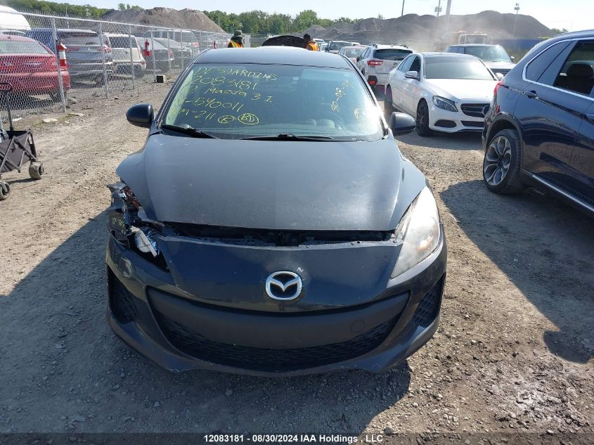 2012 Mazda 3 I VIN: JM1BL1V74C1540011 Lot: 12083181