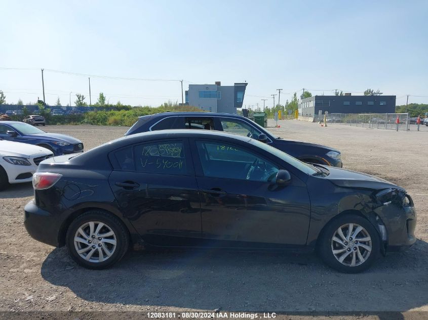 2012 Mazda 3 I VIN: JM1BL1V74C1540011 Lot: 12083181