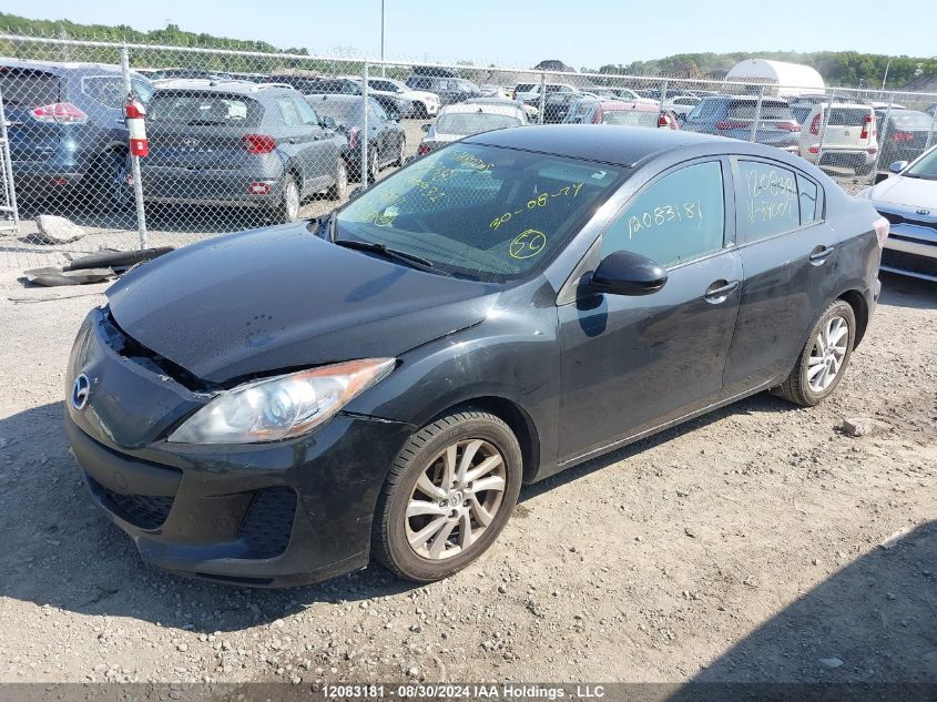 2012 Mazda 3 I VIN: JM1BL1V74C1540011 Lot: 12083181